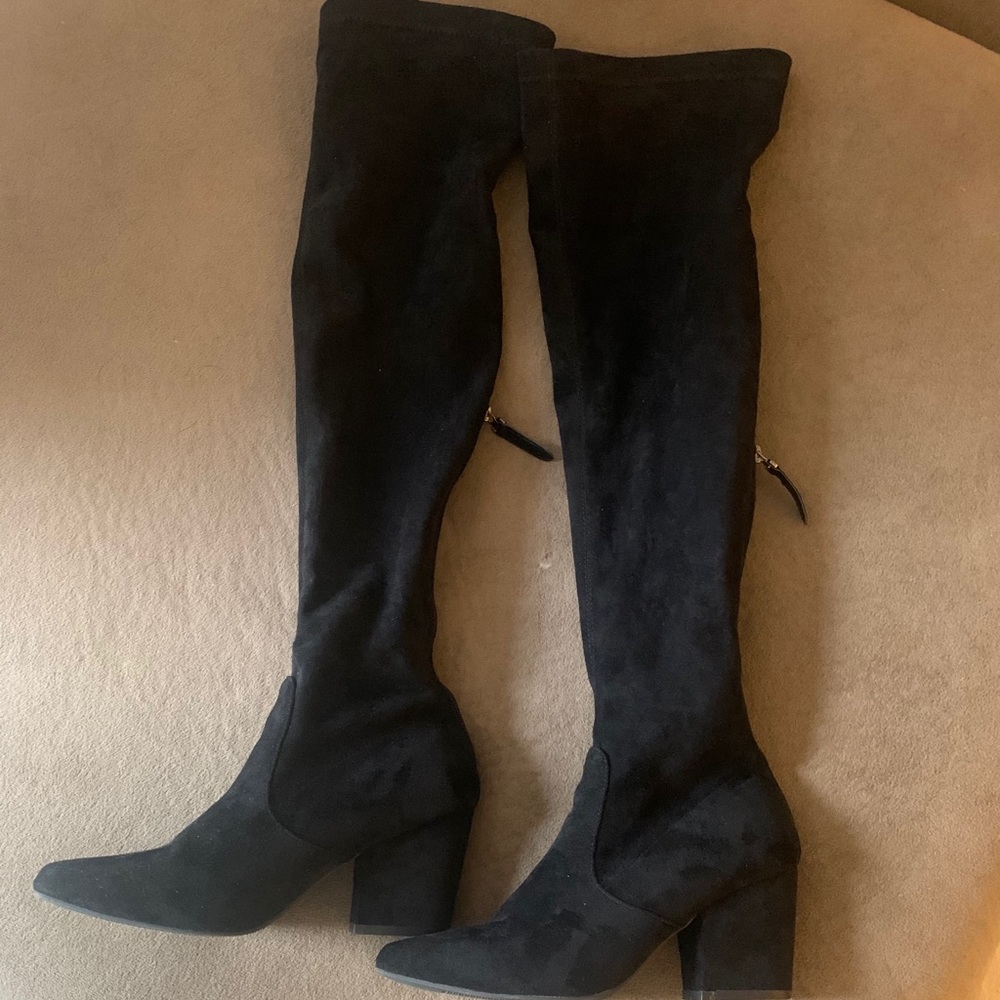Black OTK boot size 9
